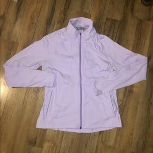 MOVING SALE: lavender full zip jacket
